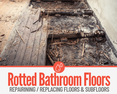 How To Replace A Rotted Bathroom Floor Suloor - Replacing Bathroom Floor Rotted In Kitchen Cabinets How To