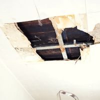 ceiling water damage